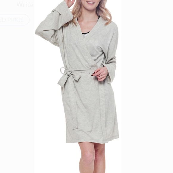 Snooze Button Gray Sleeping Robe 👘 XS - Picture 7 of 8